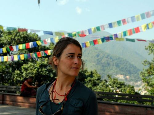 Au monastère de Swayambunath – Katmandou (Népal)<br />Année 2009 © Maximilian Essayie