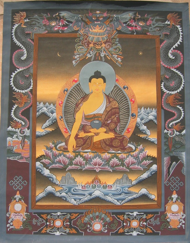 Thangka Bouddha Sh?kyamuni