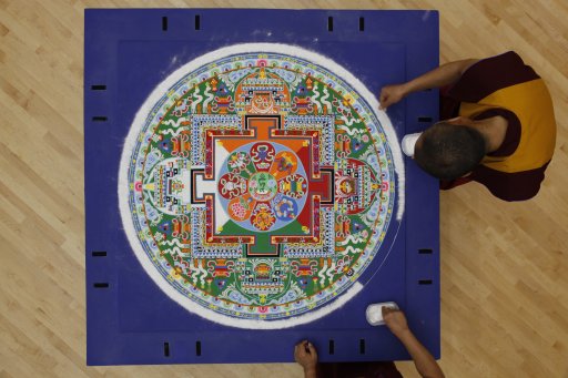 Mandala Tara (vue du plafond).jpg