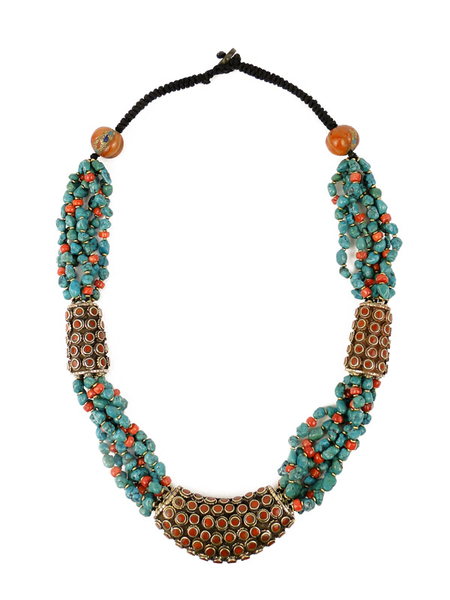 Collier en argent, cuivre, grenat et turquoise.jpg