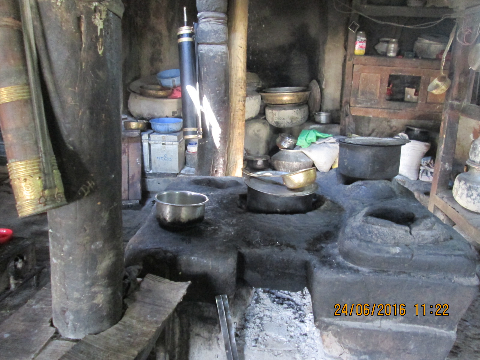 cuisine au monastère de Rizong